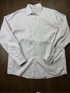 Peter Millar Light Pink Striped Dress Shirt